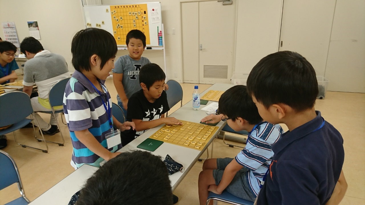 ８月１８日の教室 ふじもり将棋教室