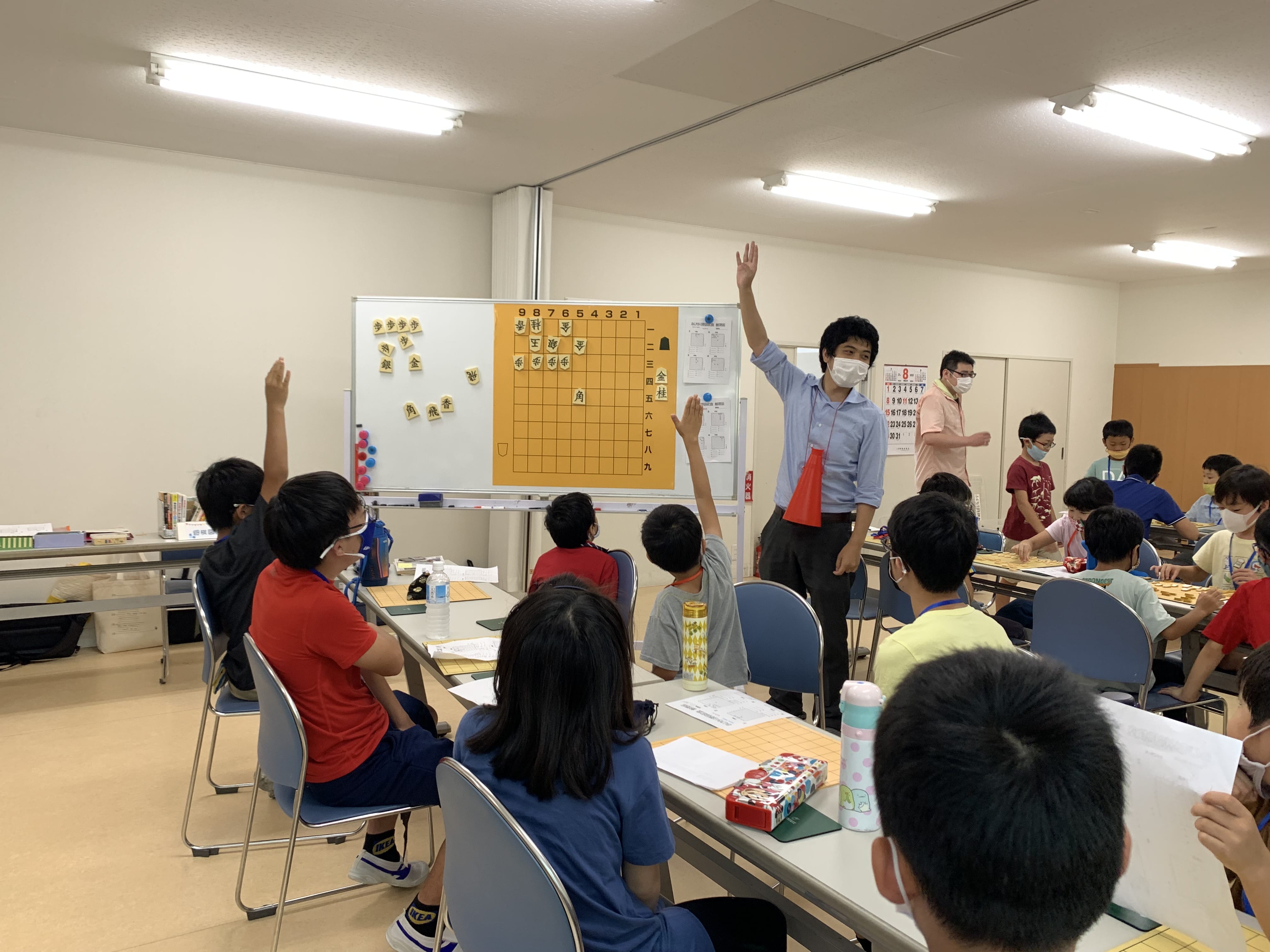 8月1日の教室 ふじもり将棋教室